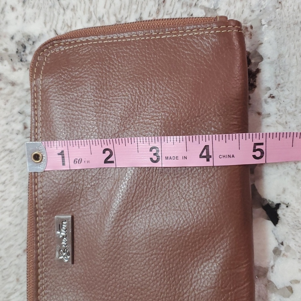 Buxton Leather RFID Zip Wristlet Wallet - Picture 11 of 13